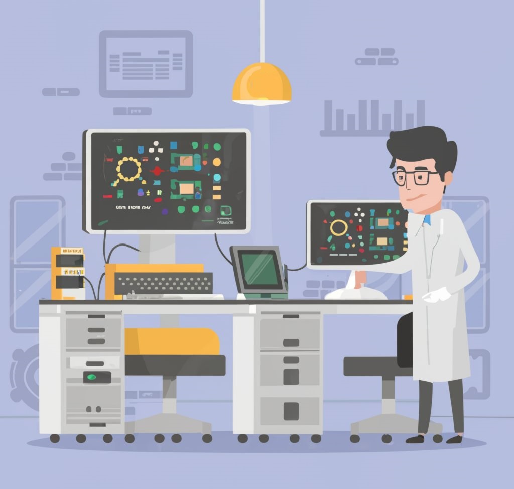 hardware-developing-in-electronic-lab-cartoon-MmYh4eoZQhyfk2RDPTGLTQ-mgUghxtkQbe3QR7GqA5ozQ-